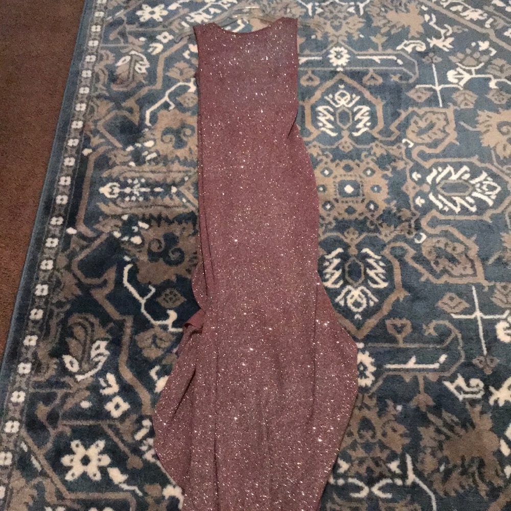 Windsor long glitter dress